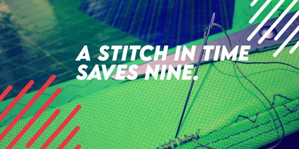 A stitch in time saves your website