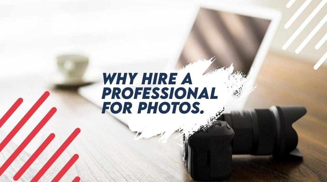 Why hire a professional photographer for your website branding